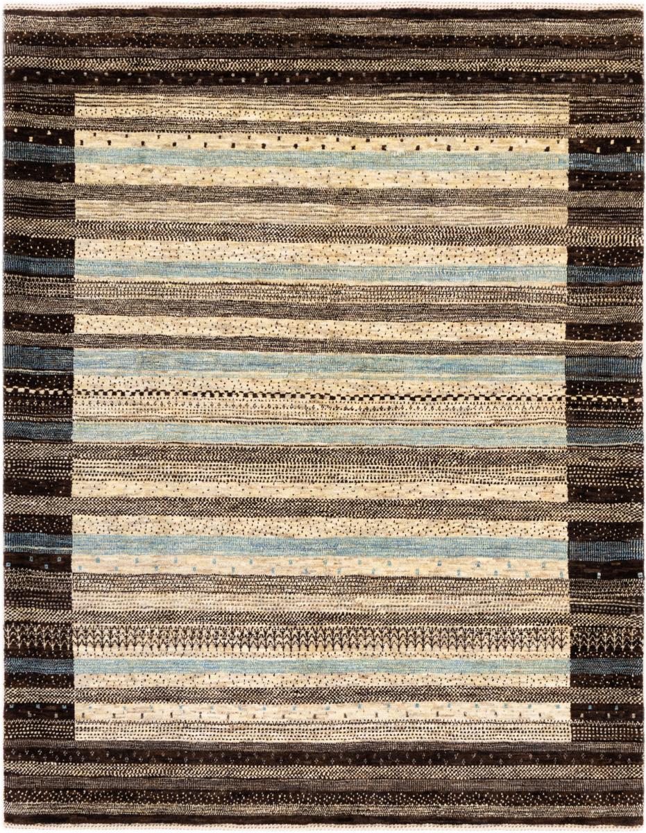 Tapis persan Persan Gabbeh Loribaft Tabiilbaft 191x149 191x149, Tapis persan Noué à la main