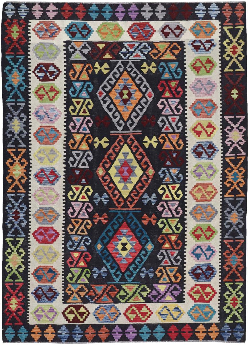 Afghaans tapijt Kilim Afghan 240x175 240x175, Perzisch tapijt Handgeweven