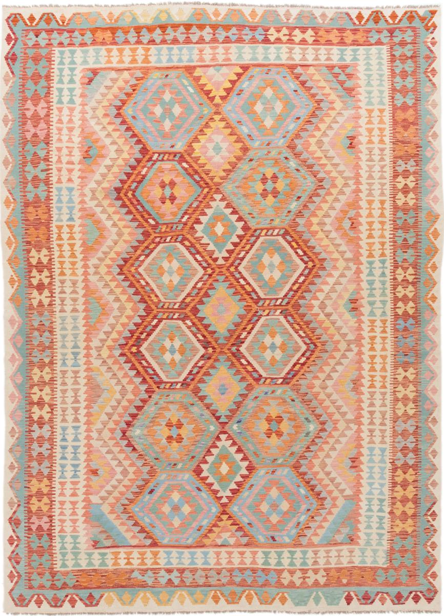 Tapete afegão Kilim Afegão 346x251 346x251, Tapete persa Tecido à mão