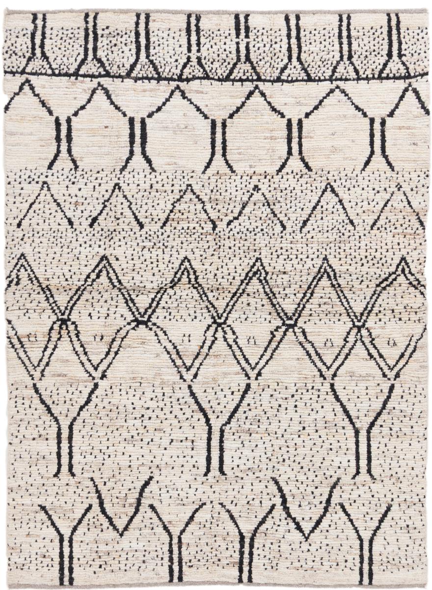 Afghanska mattan Berber Design 196x144 196x144, Persisk matta Knuten för hand
