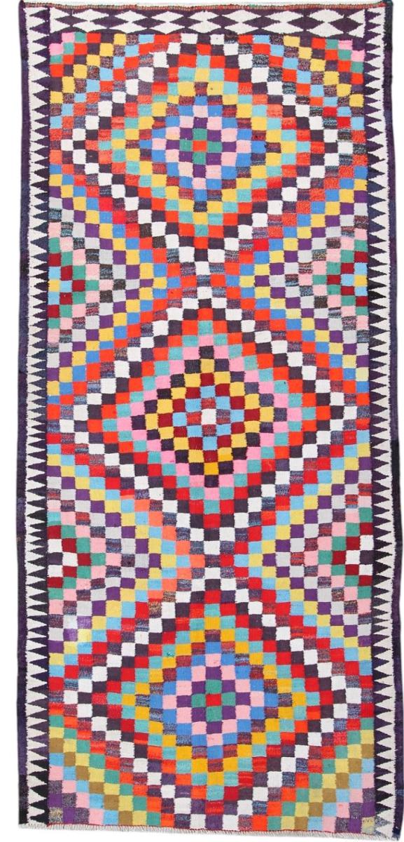 Persian Rug Kilim Fars Antique 346x154 346x154, Persian Rug Woven by hand