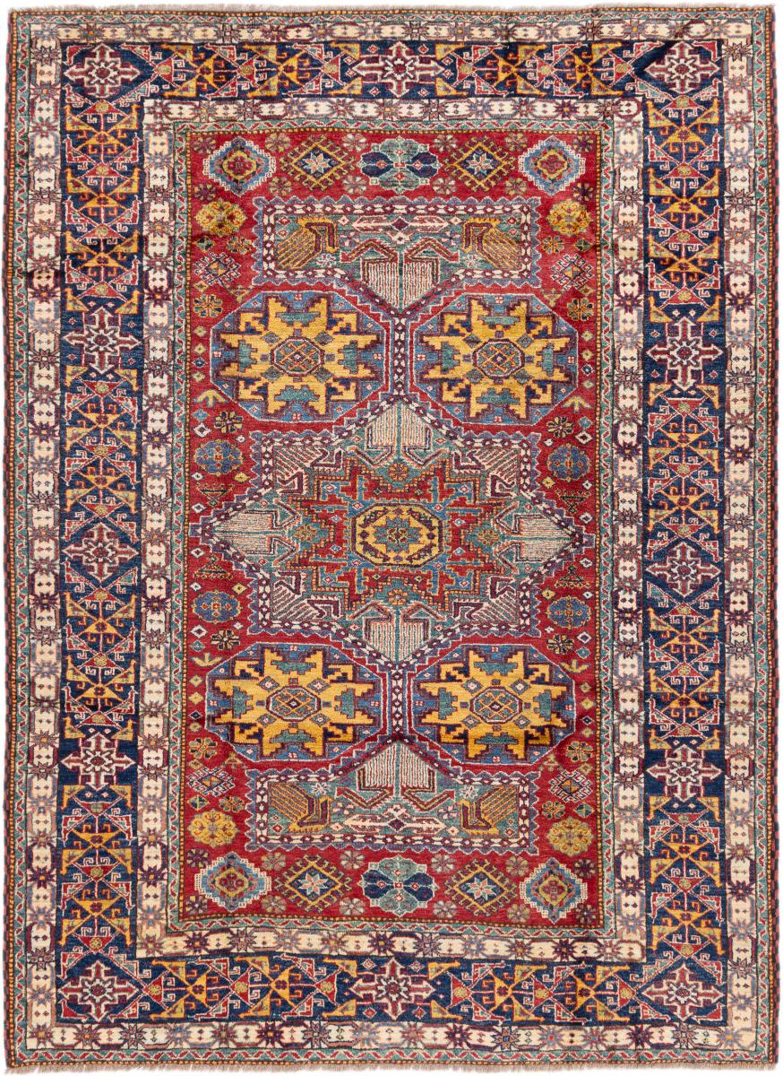 Afghan rug Super Kazak 268x190 268x190, Persian Rug Knotted by hand