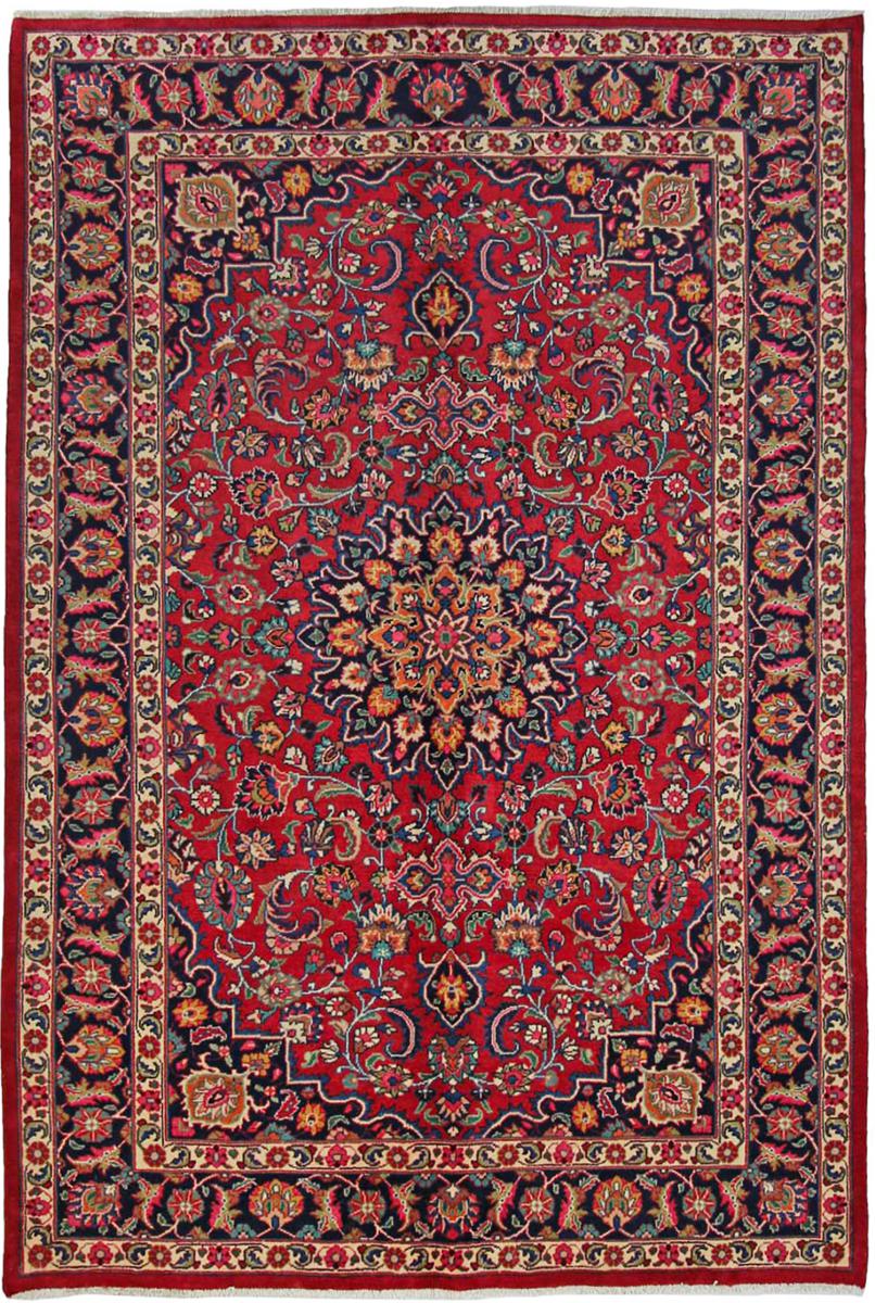 Persisk tæppe Mashhad 289x201 289x201, Persisk tæppe Knyttet i hånden