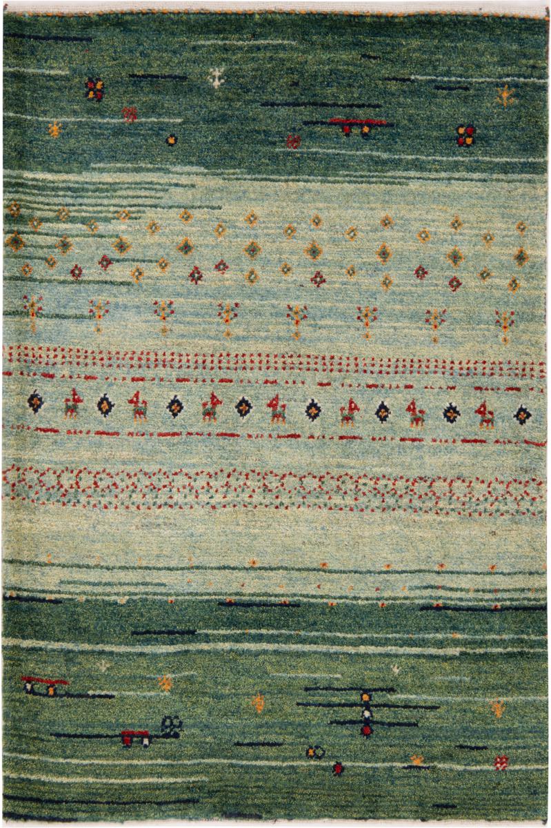 Perserteppich Perser Gabbeh Nomad 4'0"x2'8" 4'0"x2'8", Perserteppich Handgeknüpft
