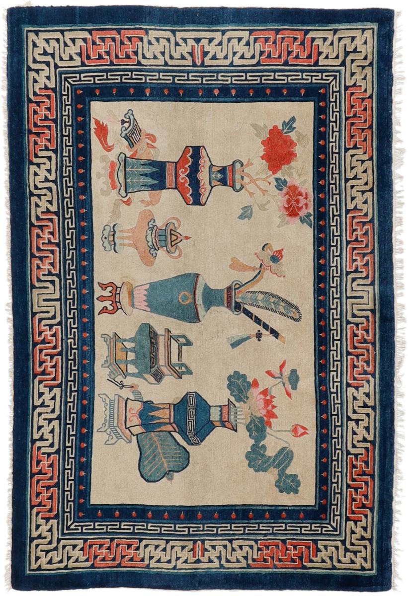 Tapis chinois Chinois Ancien 206x131 206x131, Tapis persan Noué à la main