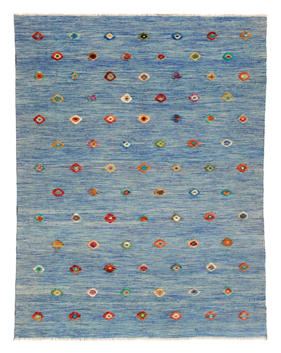 Alfombra afgana Kilim Afghan Nimbaft Edition 242x188 242x188, Alfombra persa Tejido a mano