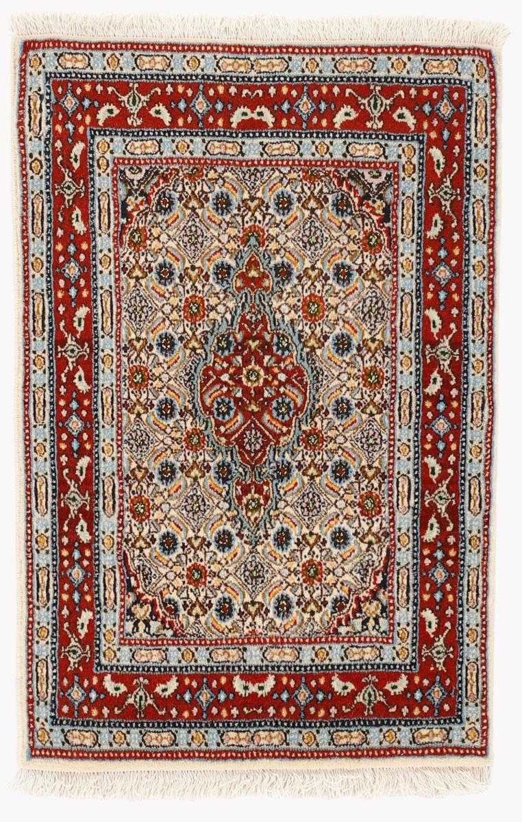 Persian Rug Moud Mahi 87x59 87x59, Persian Rug Knotted by hand
