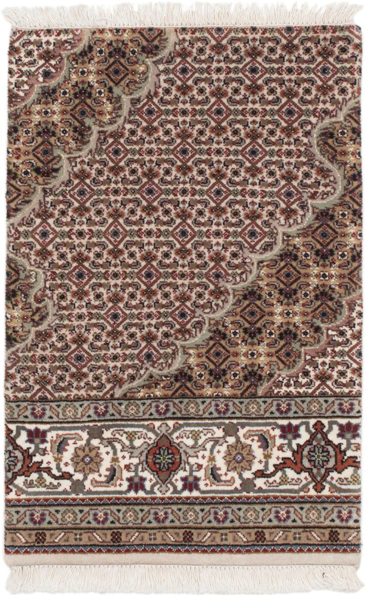 Indo rug Tabriz Mahi 82x54 82x54, Persian Rug Knotted by hand
