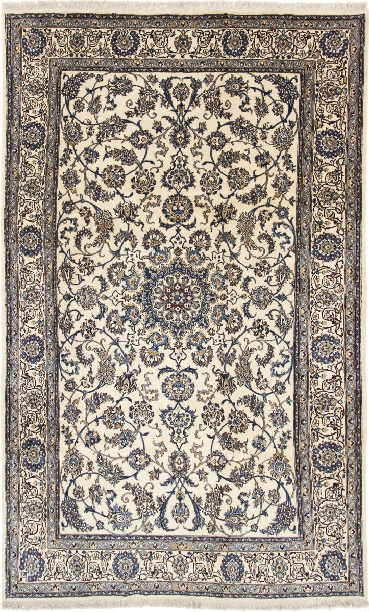 Persian Rug Nain 9La 10'3"x6'4" 10'3"x6'4", Persian Rug Knotted by hand