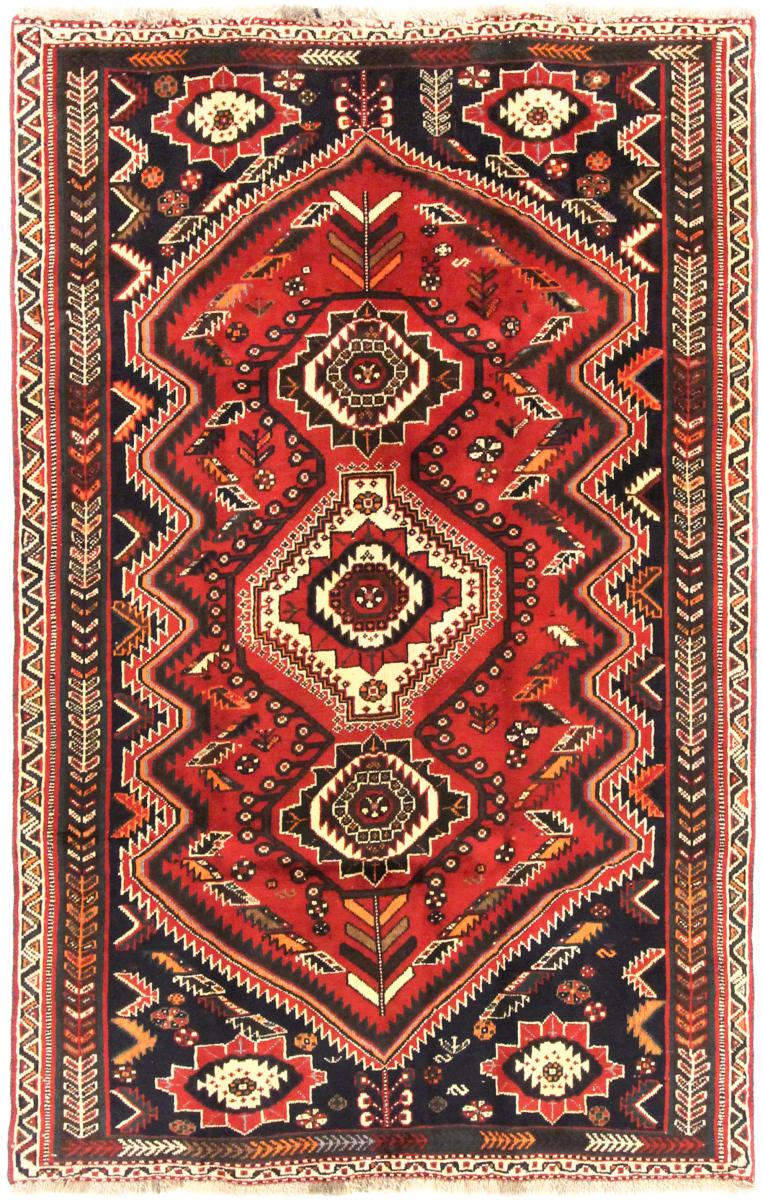 Persian Rug Shiraz 221x120 221x120, Persian Rug Knotted by hand