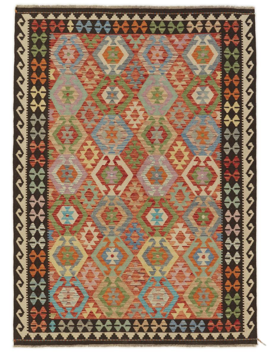 Tapete afegão Kilim Afegão 246x176 246x176, Tapete persa Tecido à mão