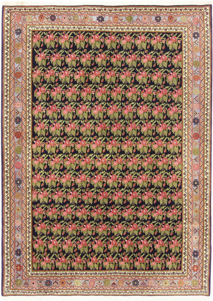 Tapis persan Shahrbabak 222x162 222x162, Tapis persan Noué à la main