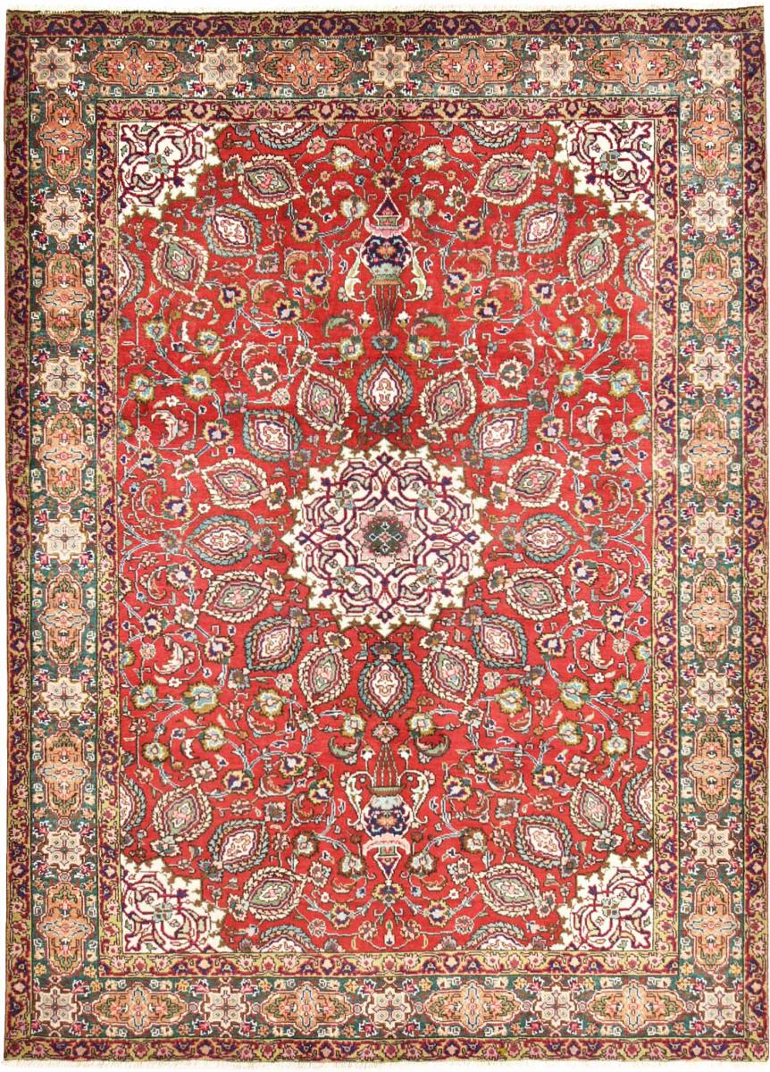 Persian Rug Tabriz 275x202 275x202, Persian Rug Knotted by hand