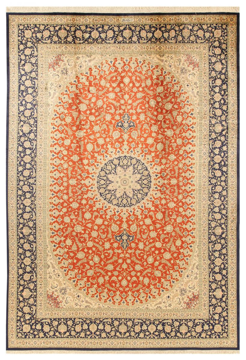 Tappeto persiano Qum di Seta 344x241 344x241, Tappeto persiano Annodato a mano