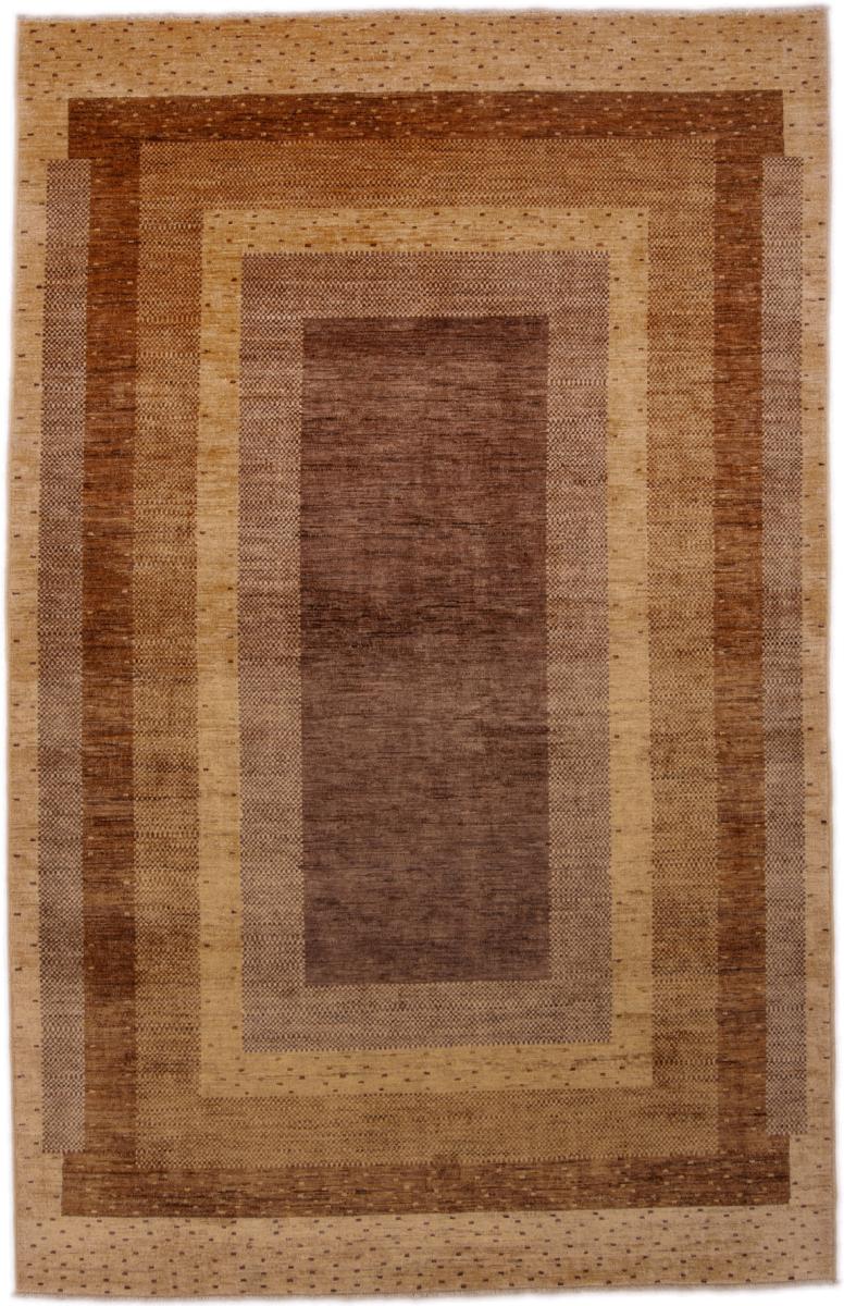 Pakistani rug Ziegler 9'3"x5'10" 9'3"x5'10", Persian Rug Knotted by hand