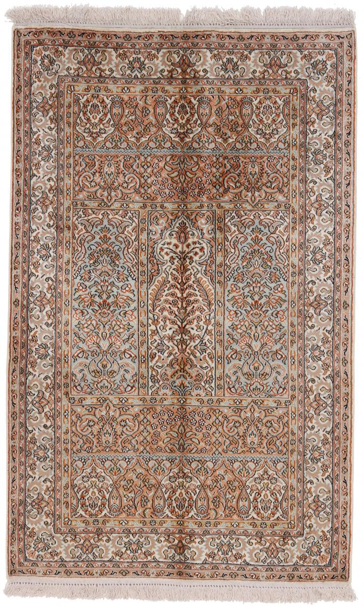 Tapete indiano Kashmir Seda 154x95 154x95, Tapete persa Atado à mão