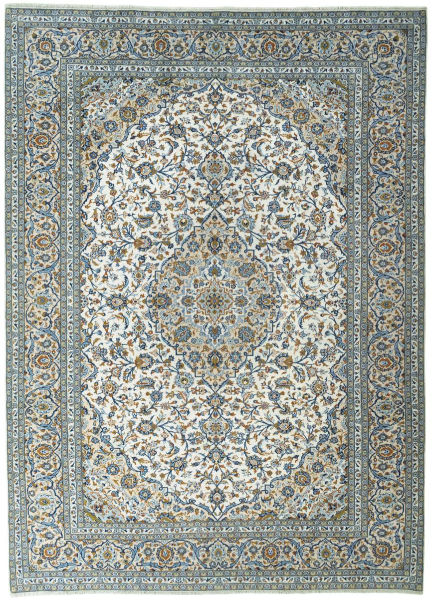 Tappeto persiano Keshan 411x298 411x298, Tappeto persiano Annodato a mano