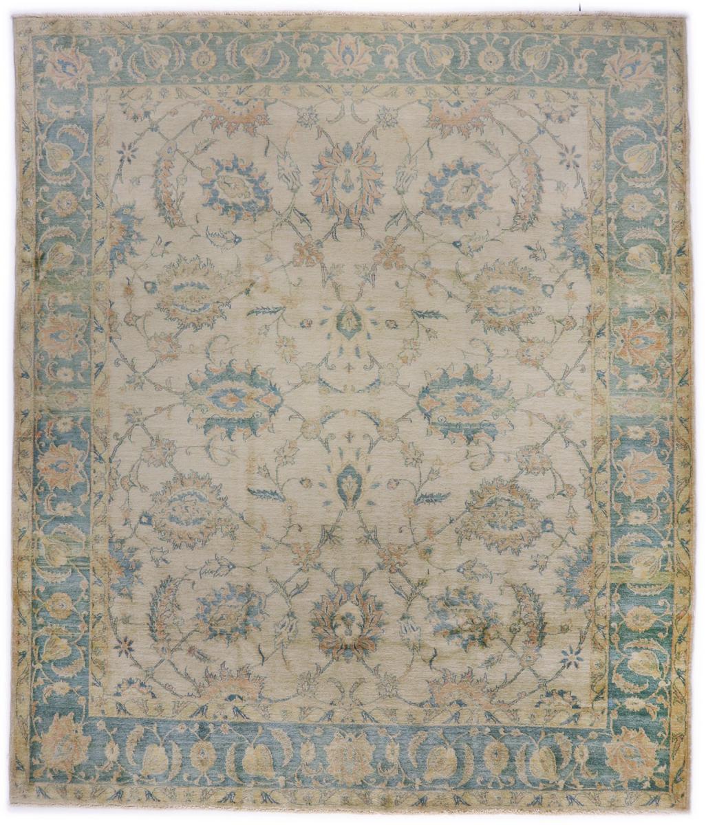 Persisk matta Isfahan 284x248 284x248, Persisk matta Knuten för hand