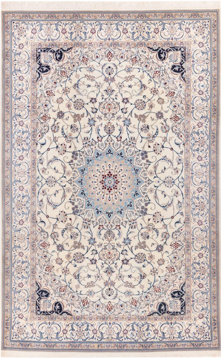 Persisk tæppe Nain 6La 315x203 315x203, Persisk tæppe Knyttet i hånden