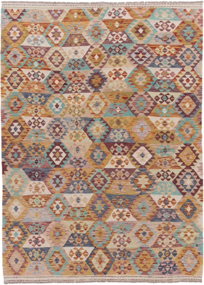 Tapete afegão Kilim Afegão 236x172 236x172, Tapete persa Tecido à mão