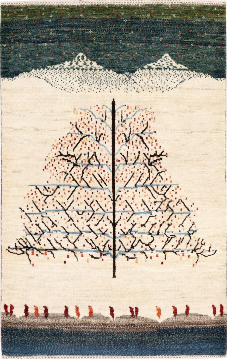 Perzisch tapijt Perzisch Gabbeh Loribaft Tabiibaft 132x81 132x81, Perzisch tapijt Handgeknoopte