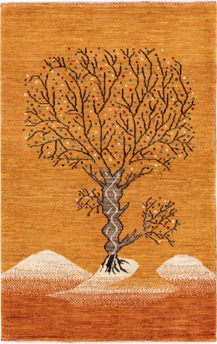 Perzisch tapijt Perzisch Gabbeh Loribaft Tabiibaft 124x81 124x81, Perzisch tapijt Handgeknoopte