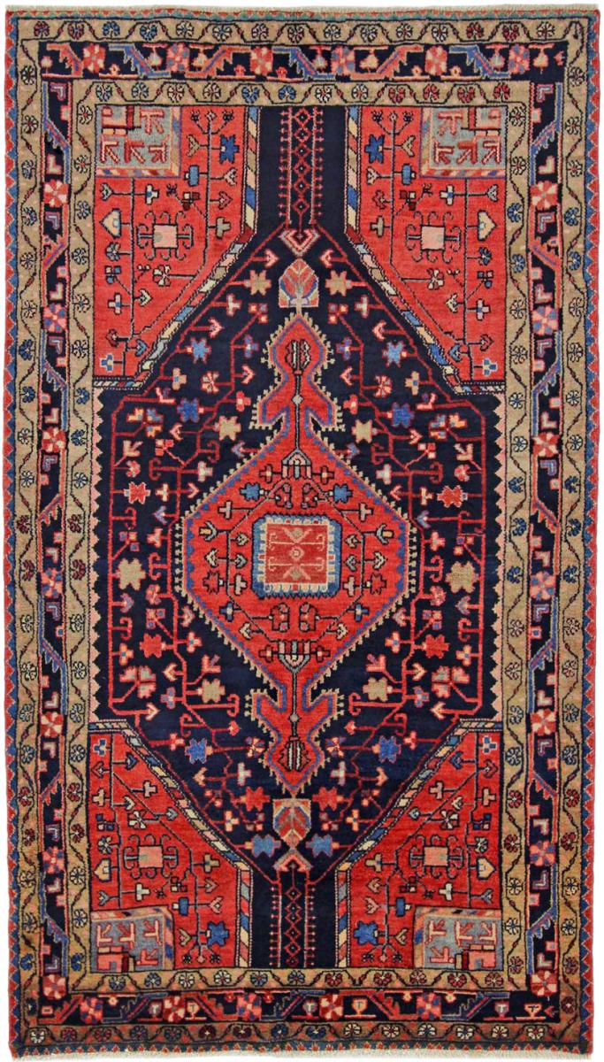 Persisk tæppe Tuyserkan 231x132 231x132, Persisk tæppe Knyttet i hånden