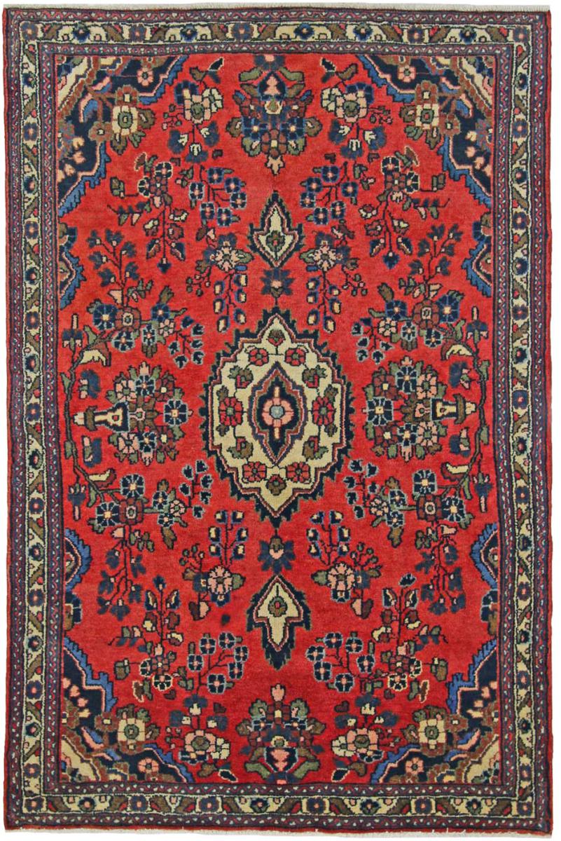 Perzisch tapijt Hamadan 209x139 209x139, Perzisch tapijt Handgeknoopte