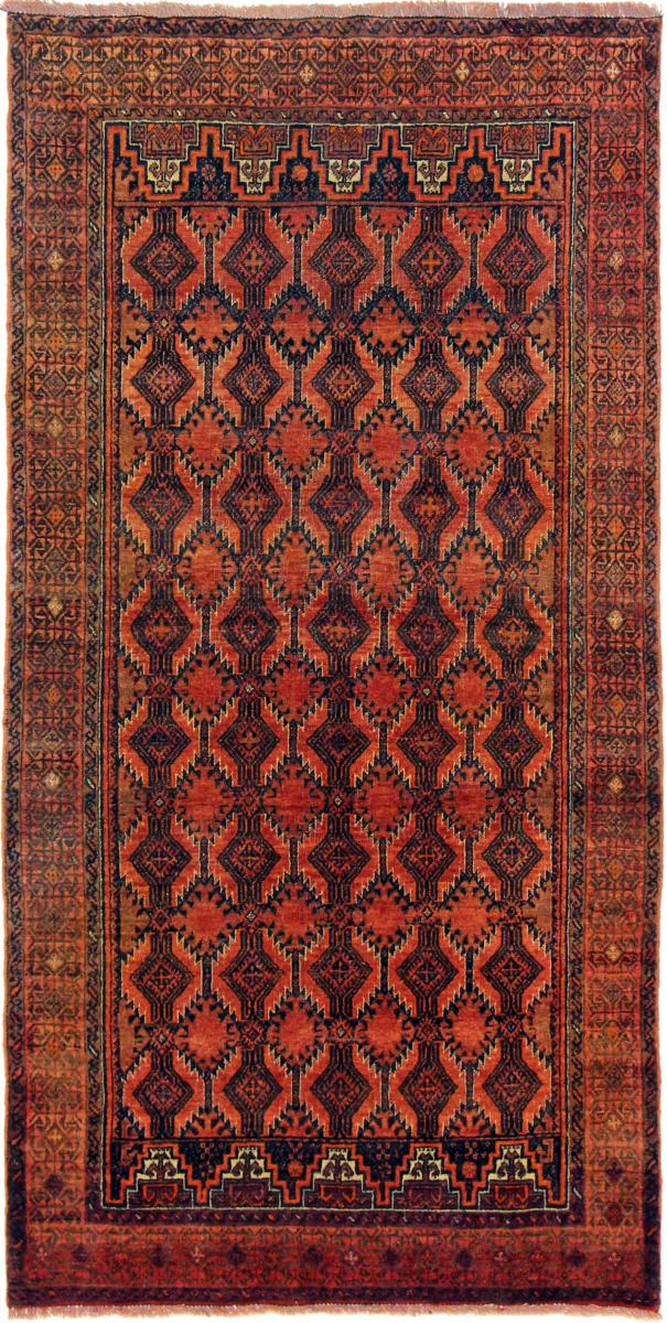 Tapete persa Balúchi 188x95 188x95, Tapete persa Atado à mão