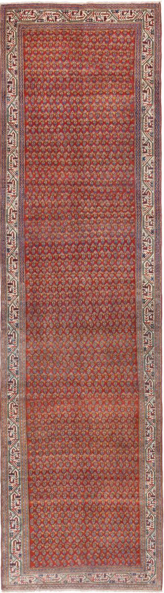 Tappeto persiano Saruk Mir Boteh 394x109 394x109, Tappeto persiano Annodato a mano