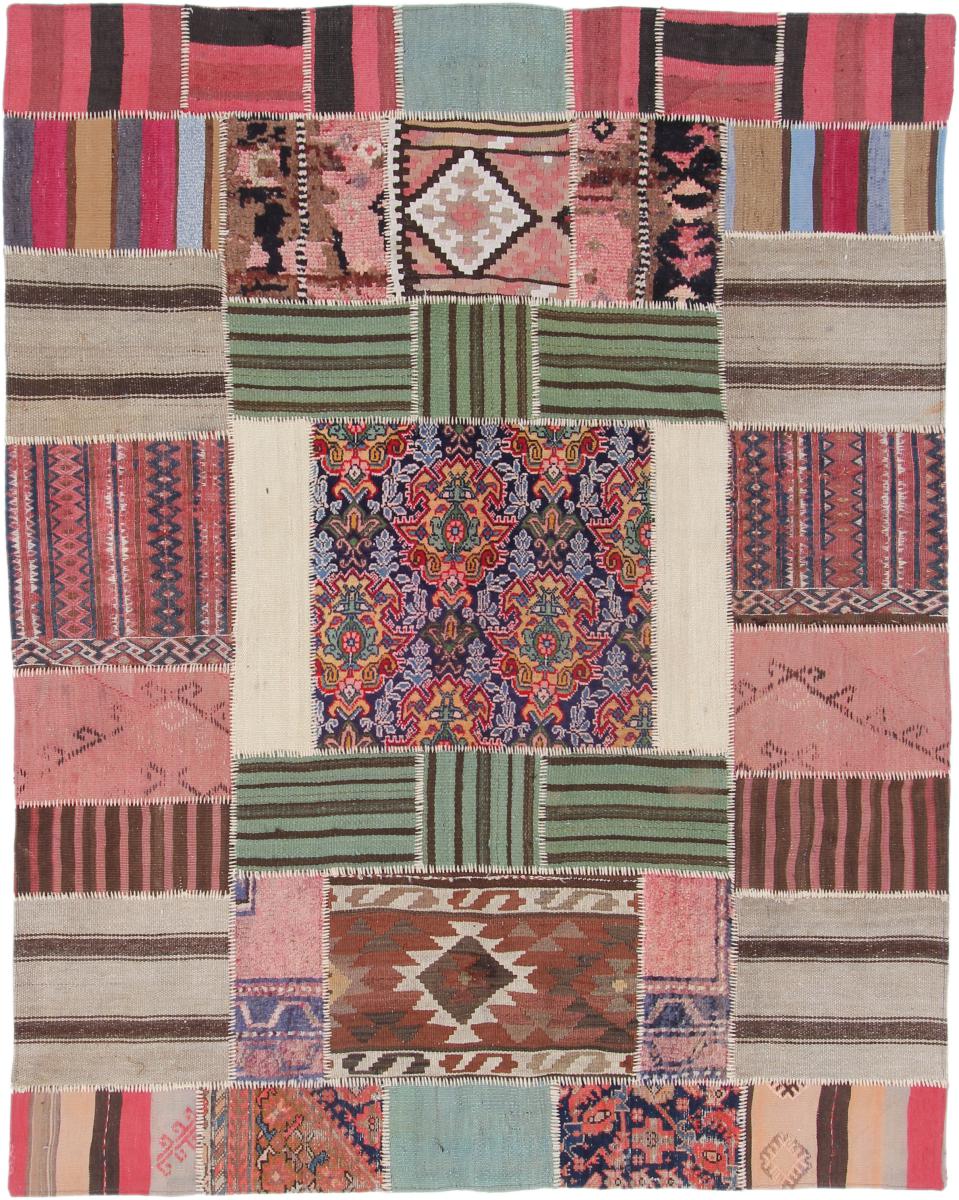 Perzsa szőnyeg Patchwork 214x171 214x171, Perzsa szőnyeg Kézzel csomózva