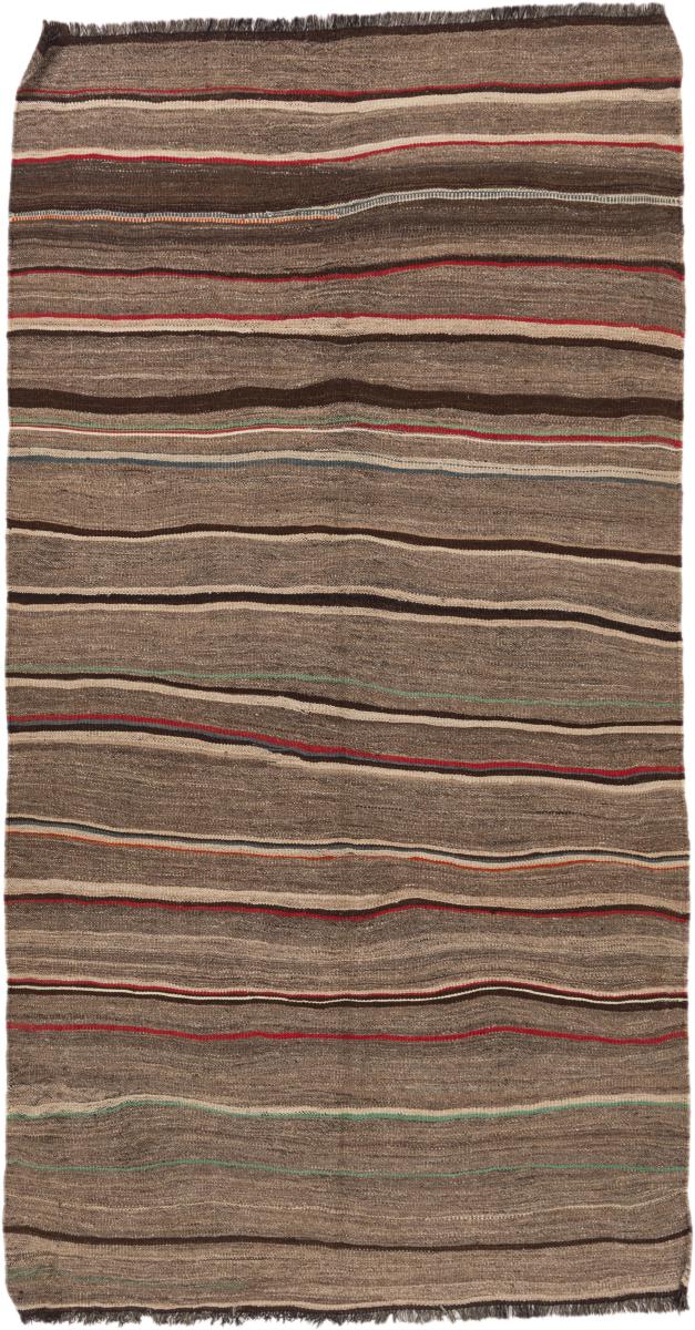Tapis persan Kilim Fars 255x135 255x135, Tapis persan Tissé à la main
