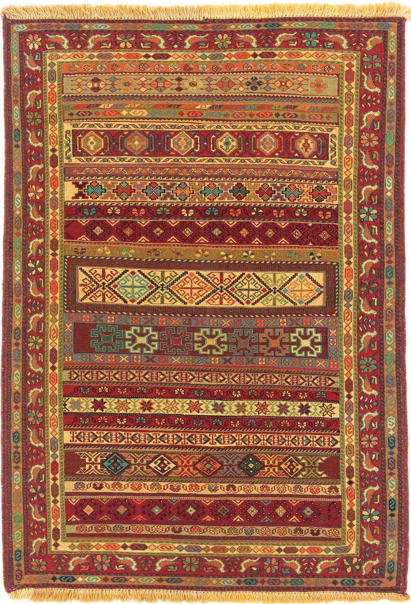 Tapete persa Kilim Soozani 121x81 121x81, Tapete persa Tecido à mão