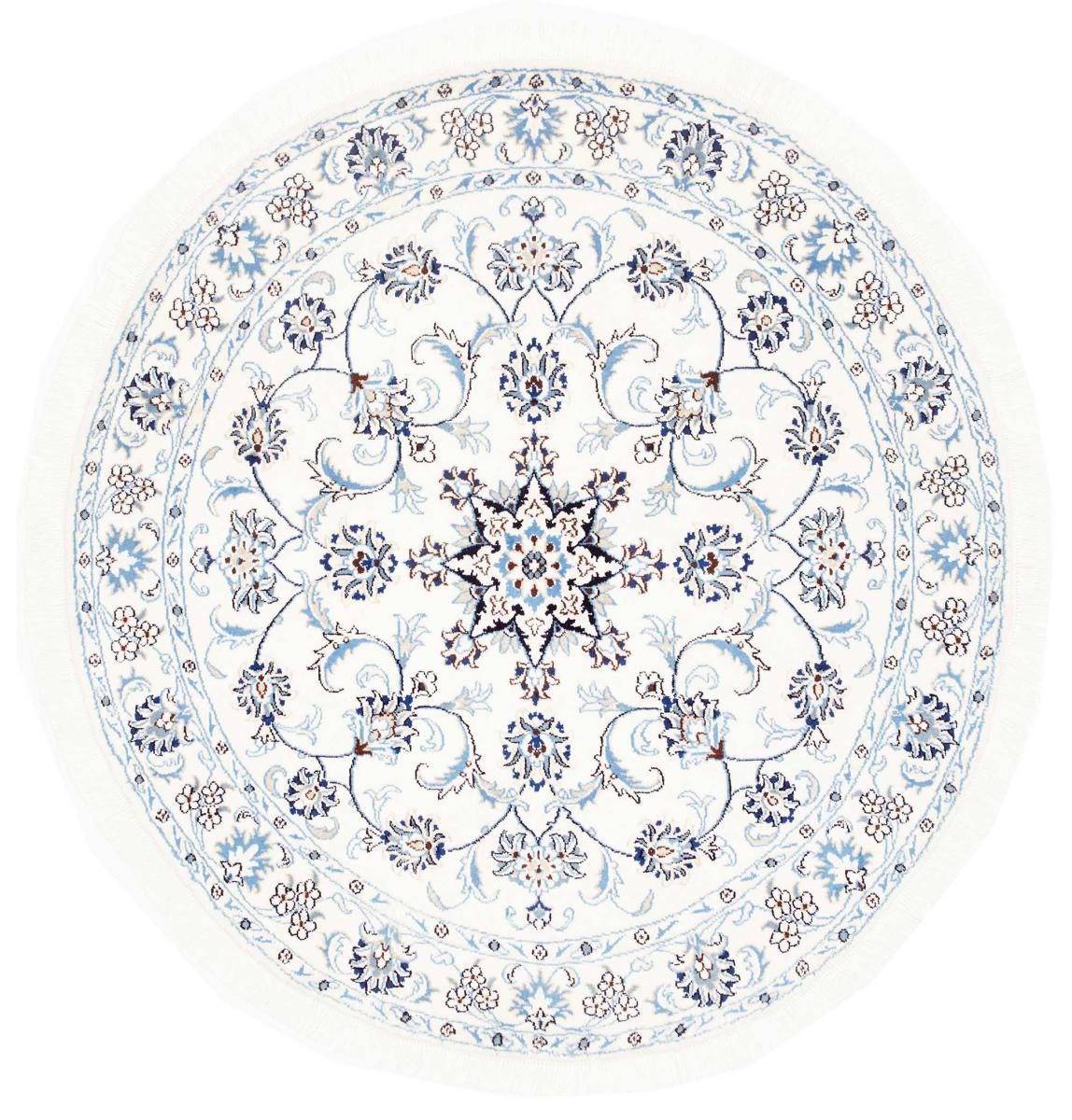 Perzisch tapijt Nain 144x144 144x144, Perzisch tapijt Handgeknoopte