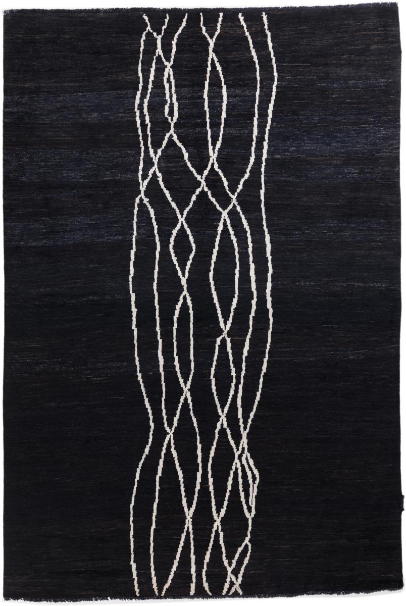 Afghanischer Teppich Berber Ela Design 341x231 341x231, Perserteppich Handgeknüpft