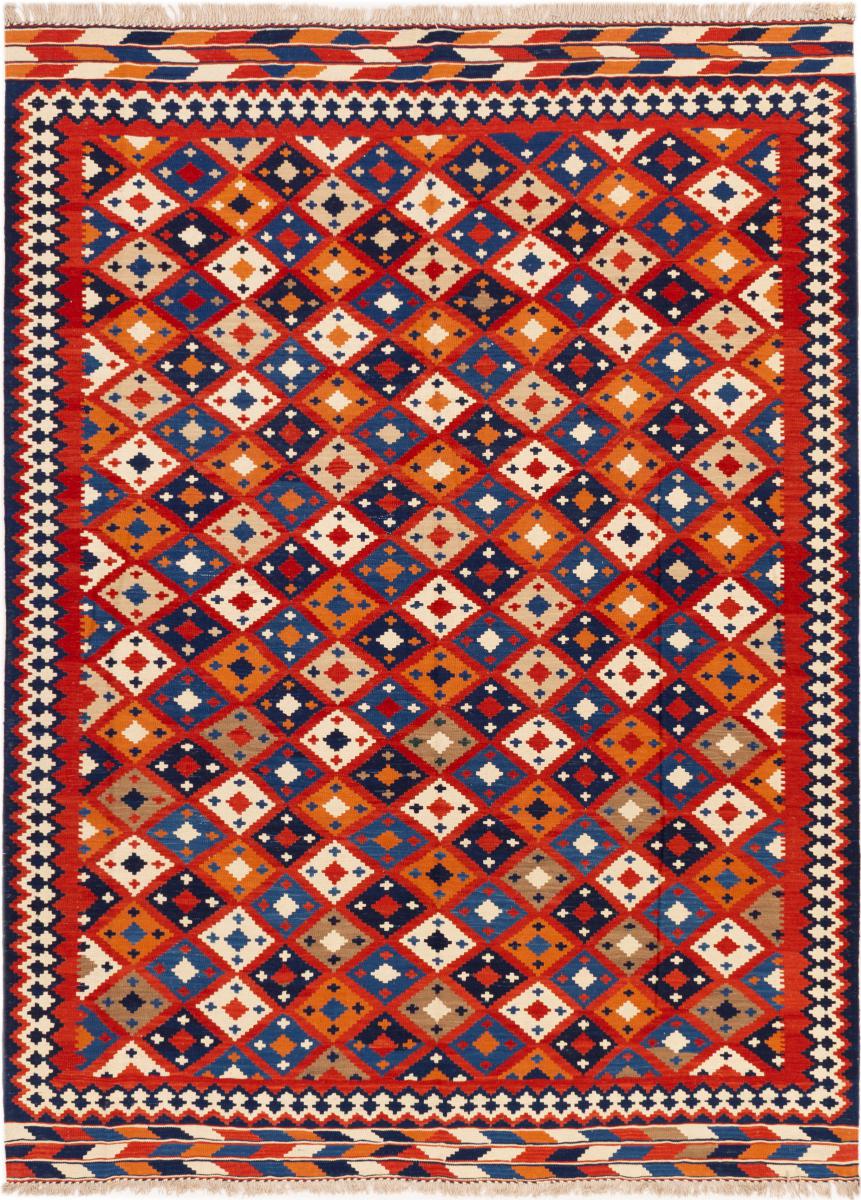 Perzisch tapijt Kilim Fars Ghashghai 294x216 294x216, Perzisch tapijt Handgeweven