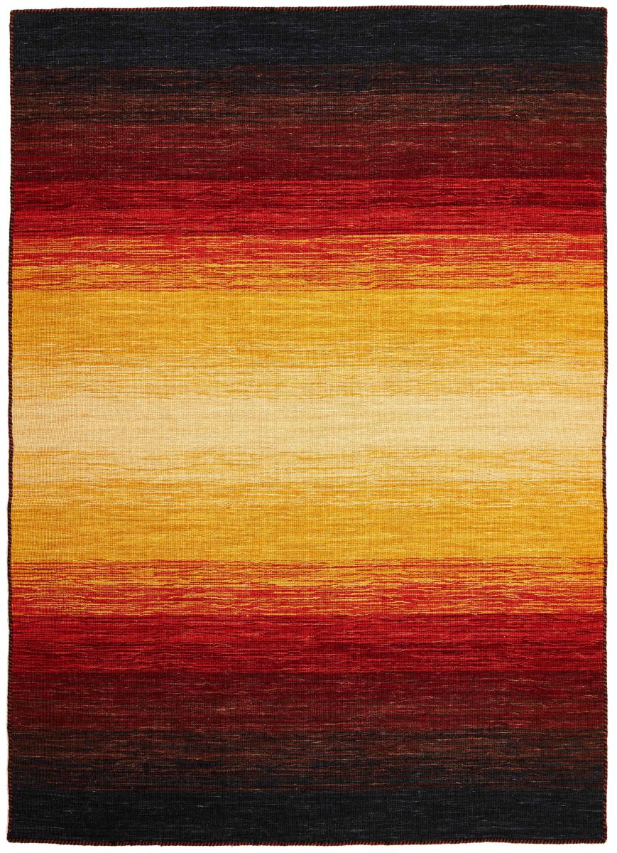 Tapis indien Kilim Horizon 199x139 199x139, Tapis persan Tissé à la main