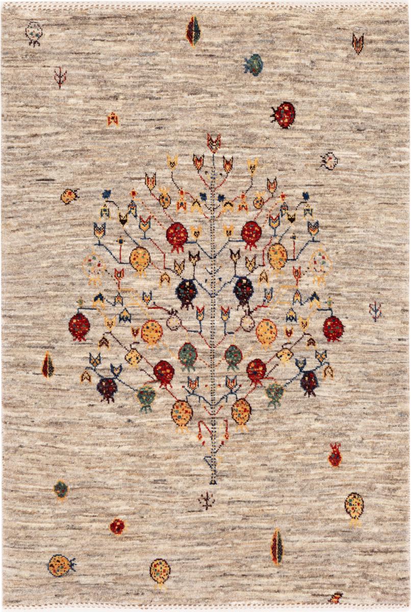 Perzisch tapijt Perzisch Gabbeh Loribaft Tabiibaft 121x86 121x86, Perzisch tapijt Handgeknoopte