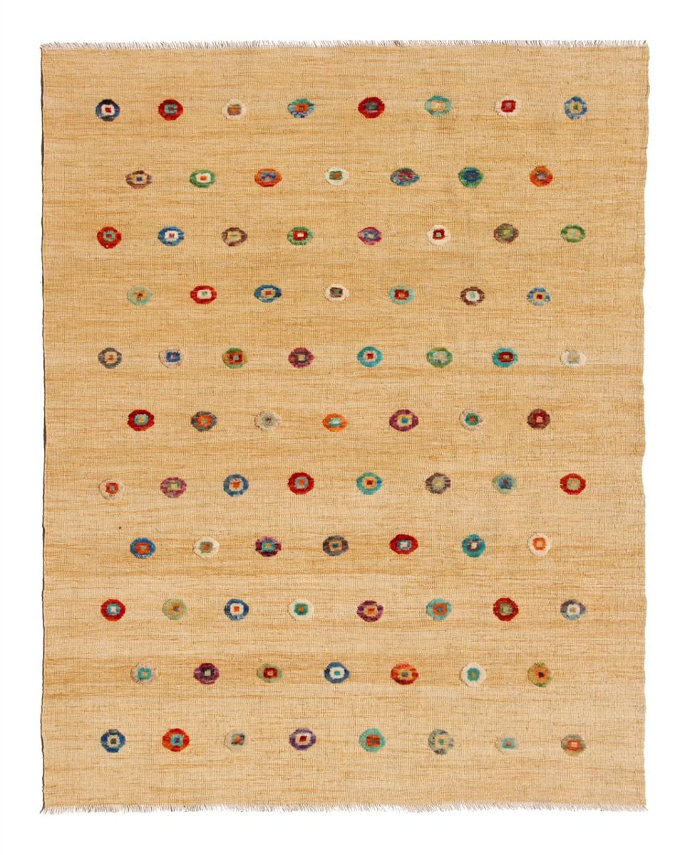 Alfombra afgana Kilim Afghan Nimbaft Edition 202x152 202x152, Alfombra persa Tejido a mano