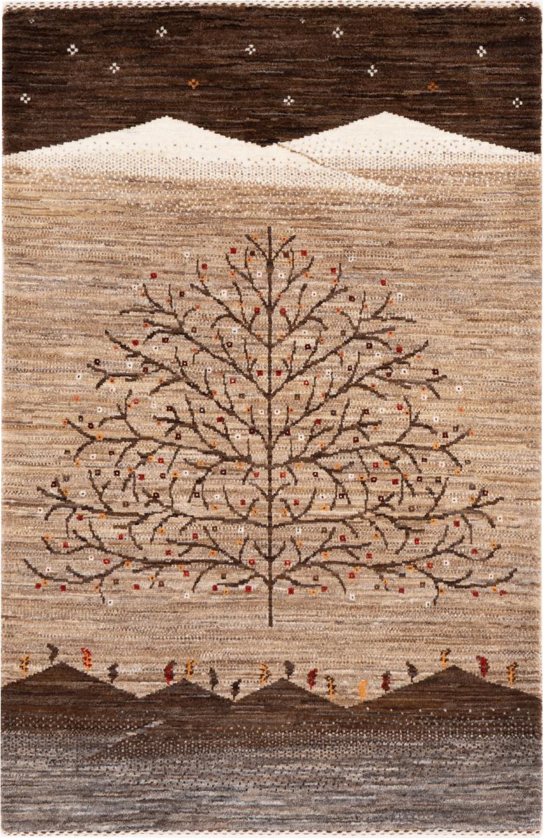 Perzisch tapijt Perzisch Gabbeh Loribaft Tabiibaft 125x84 125x84, Perzisch tapijt Handgeknoopte