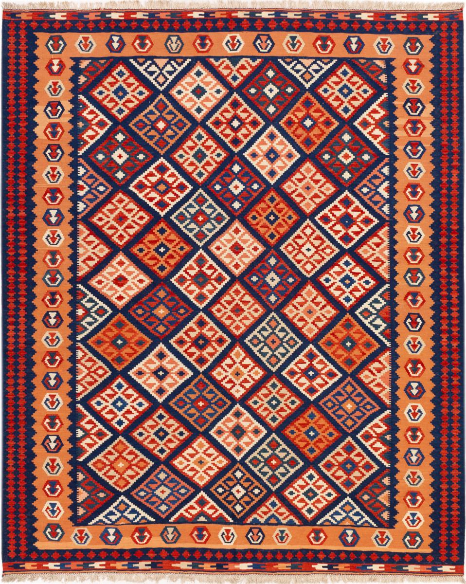 Alfombra persa Kilim Fars Ghashghai 294x237 294x237, Alfombra persa Tejido a mano