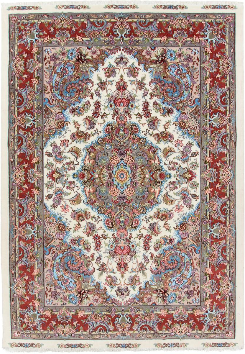 Tapete persa Tabriz 40Raj 352x248 352x248, Tapete persa Atado à mão