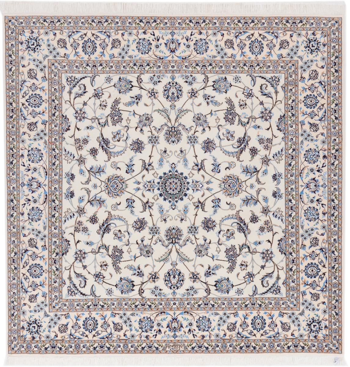 Perserteppich Nain 6La 209x211 209x211, Perserteppich Handgeknüpft