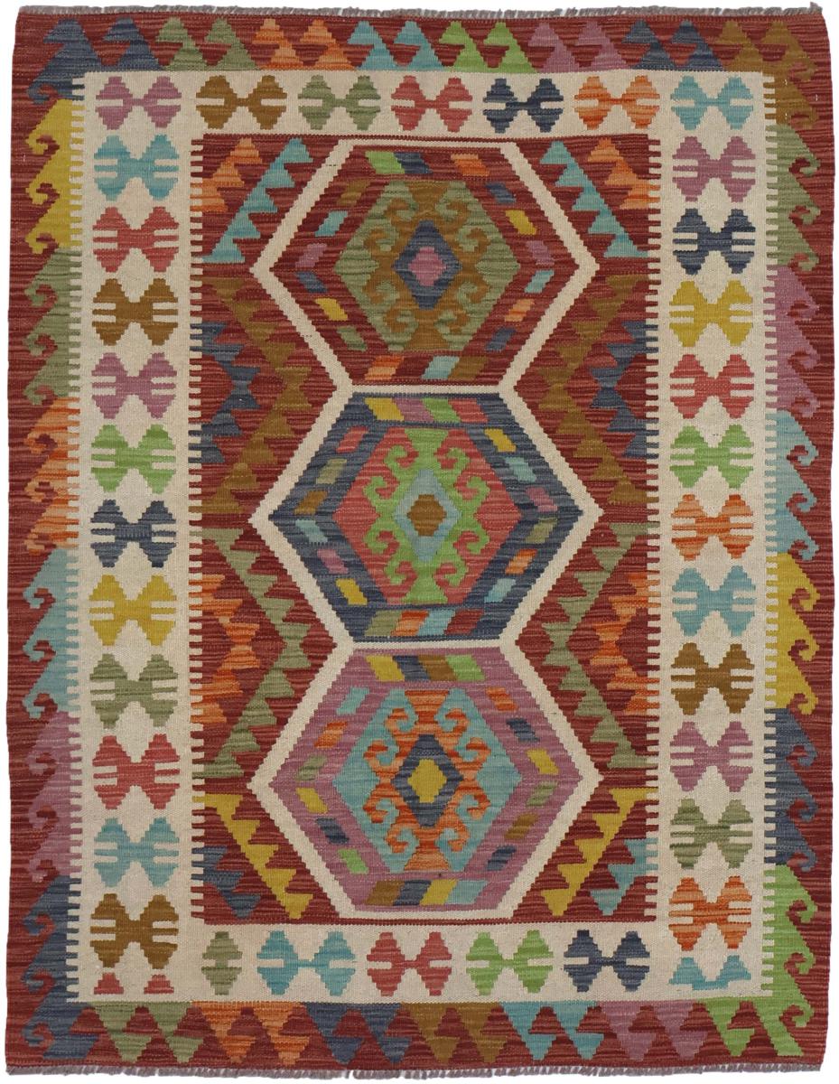 Afghan rug Kilim Afghan 5'4"x4'2" 5'4"x4'2", Persian rug Handwoven