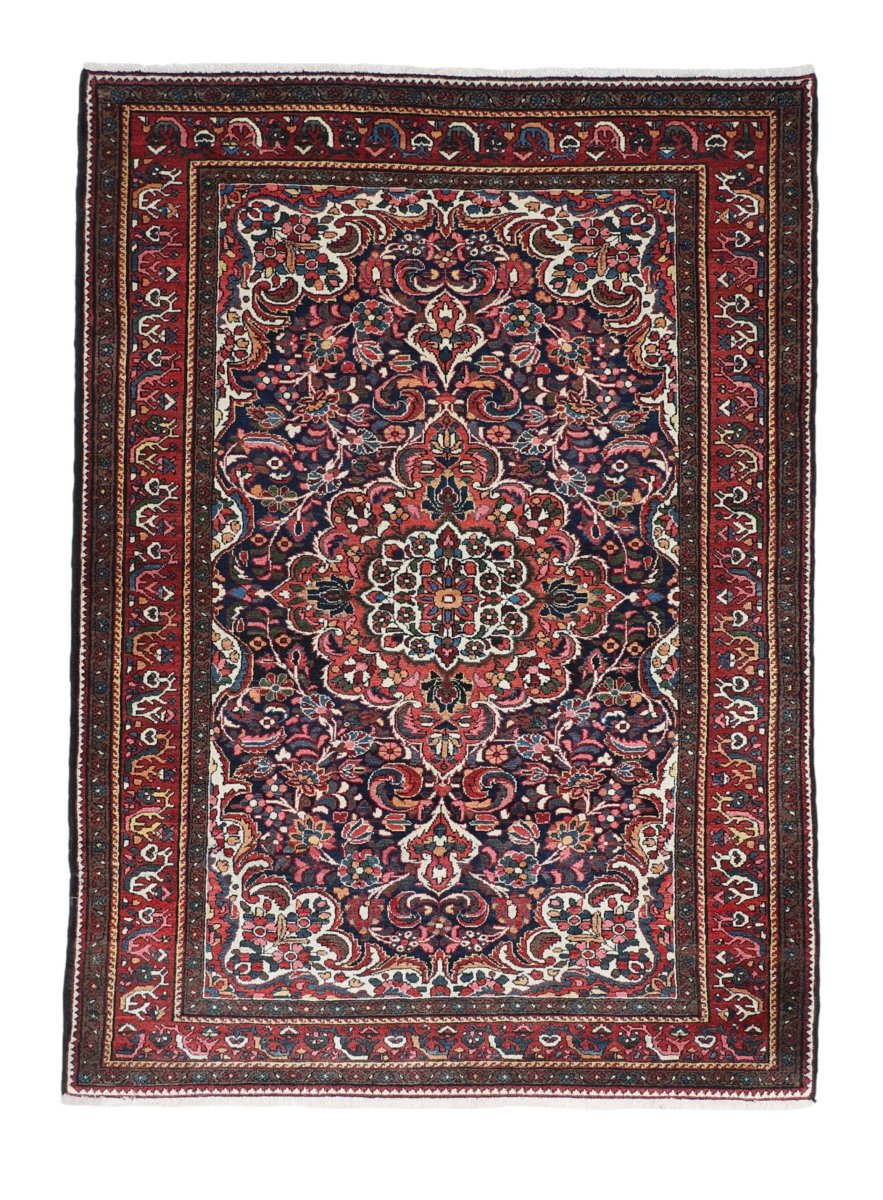 Covor persan Hamadan 207x151 207x151, Covor persan Înnodat manual