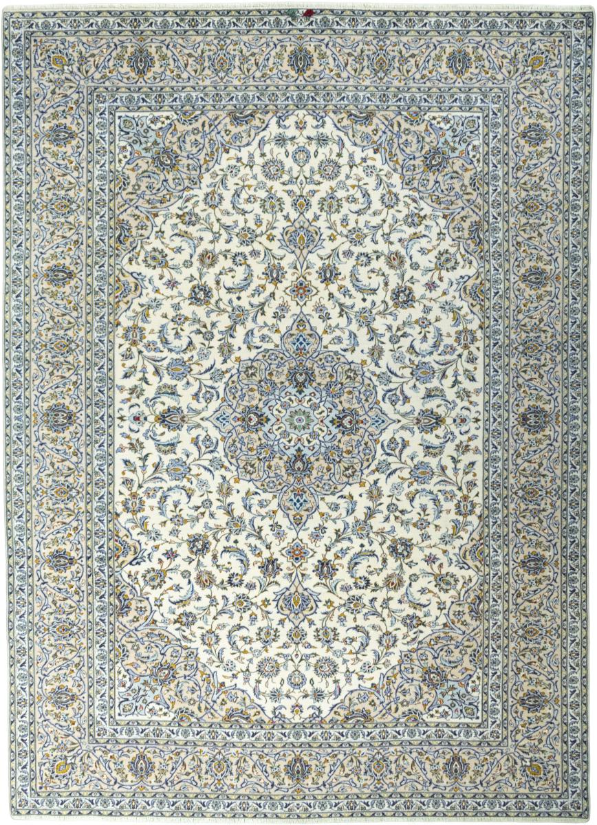 Tapis persan Kashan 412x303 412x303, Tapis persan Noué à la main