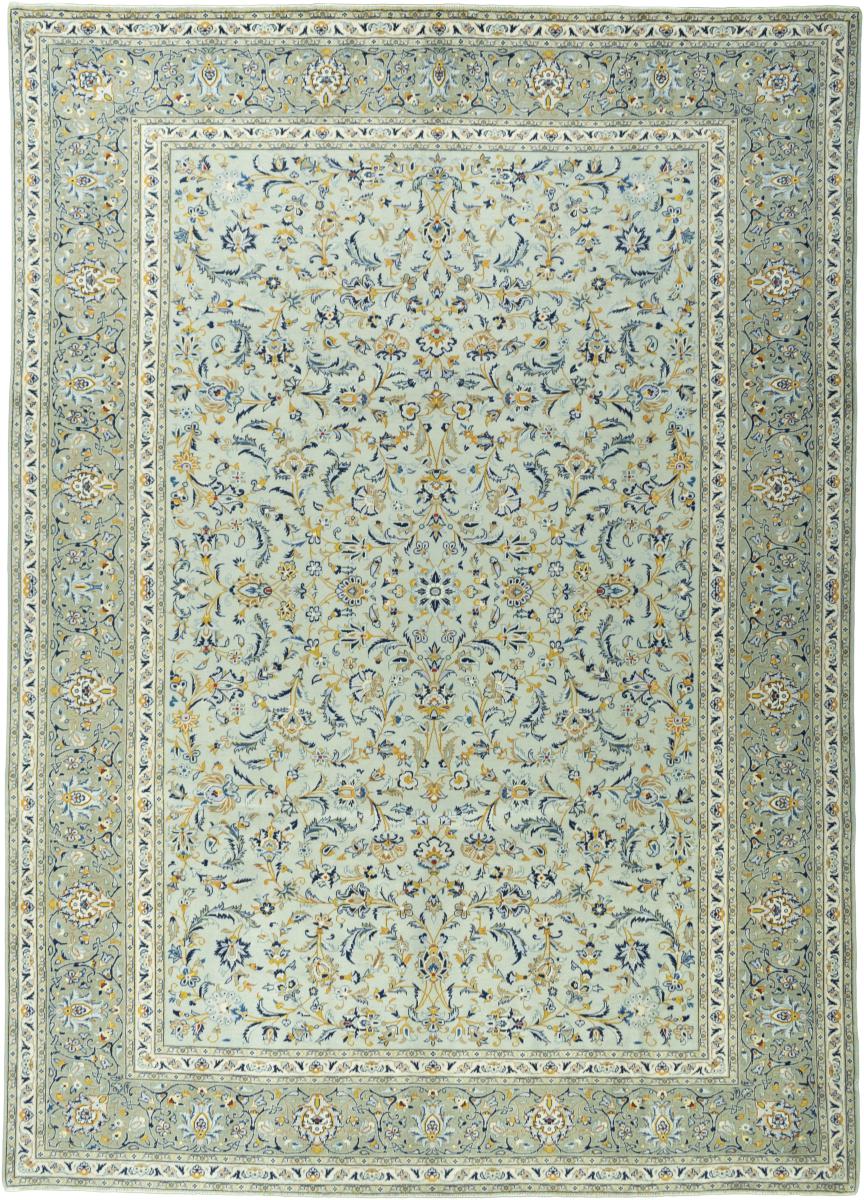 Tappeto persiano Keshan 388x277 388x277, Tappeto persiano Annodato a mano