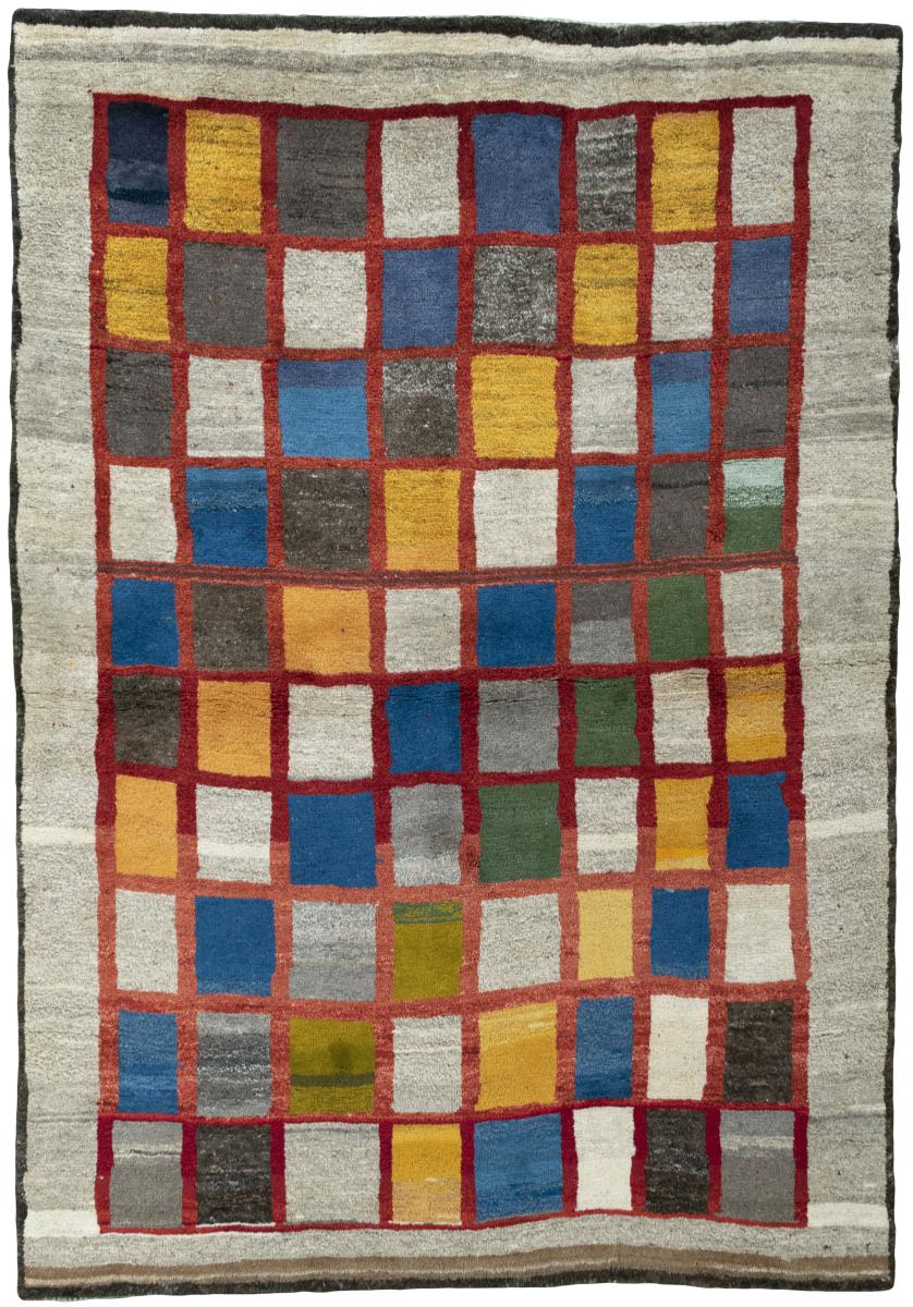 Pakistansk teppe Persia Gabbeh 213x149 213x149, Persisk teppe Knyttet for hånd