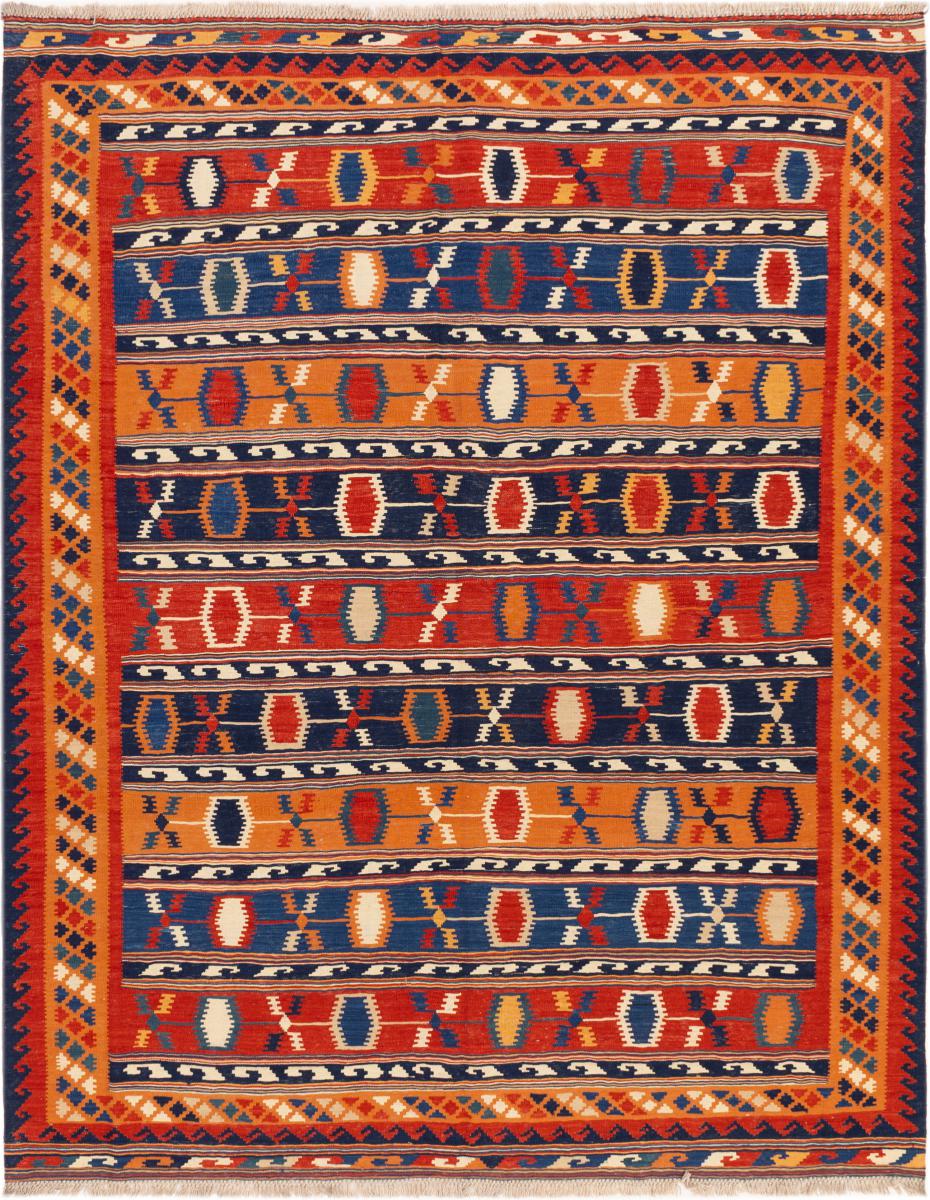 Alfombra persa Kilim Fars Ghashghai 287x227 287x227, Alfombra persa Tejido a mano