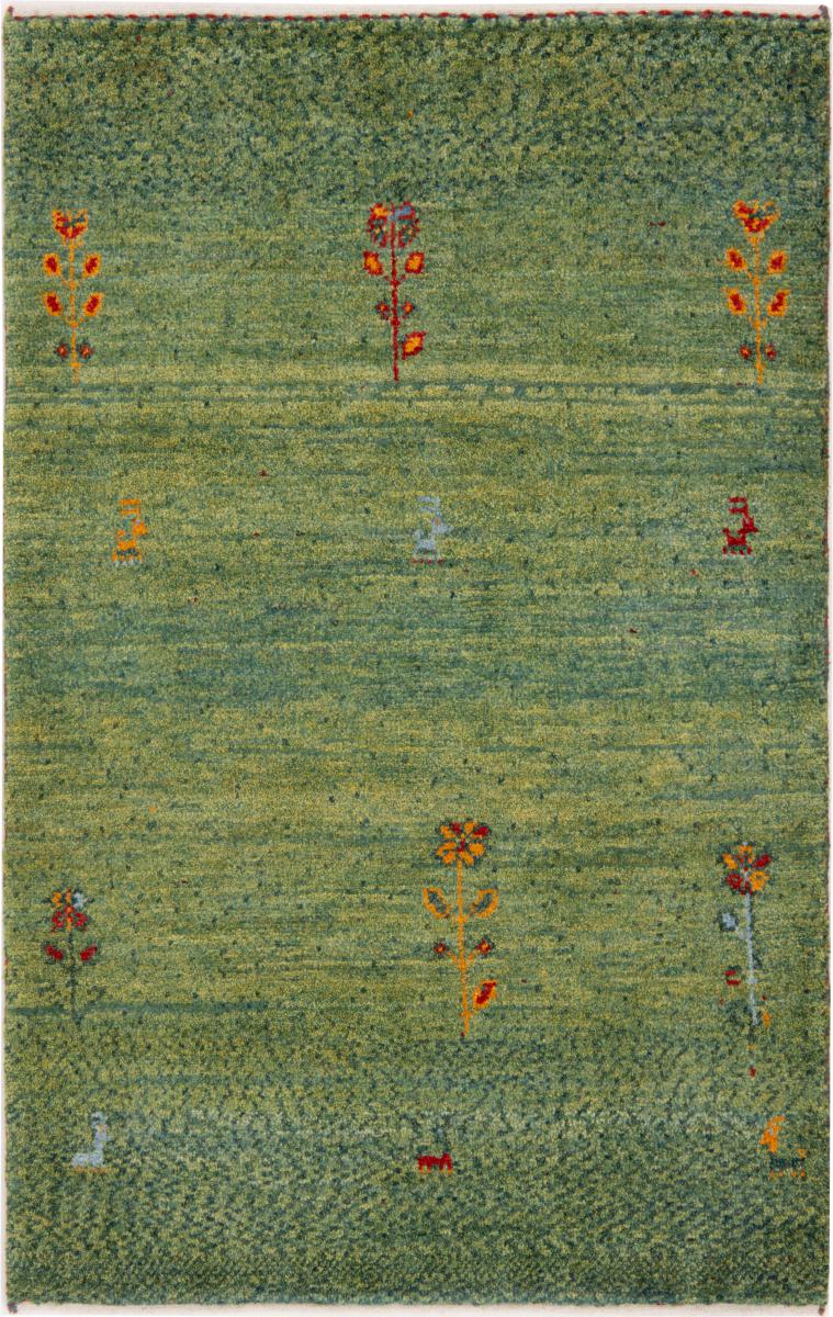 Perserteppich Perser Gabbeh Nomad 4'0"x2'6" 4'0"x2'6", Perserteppich Handgeknüpft